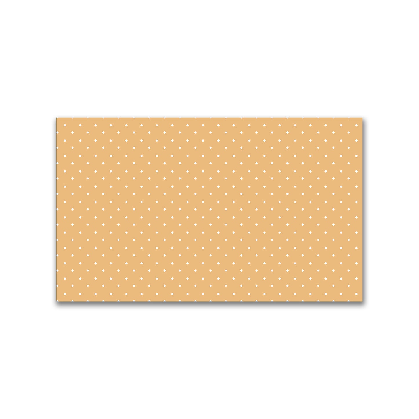 Spun Polyester Fabric with White Diamonds on Orange #FASP-1232-102