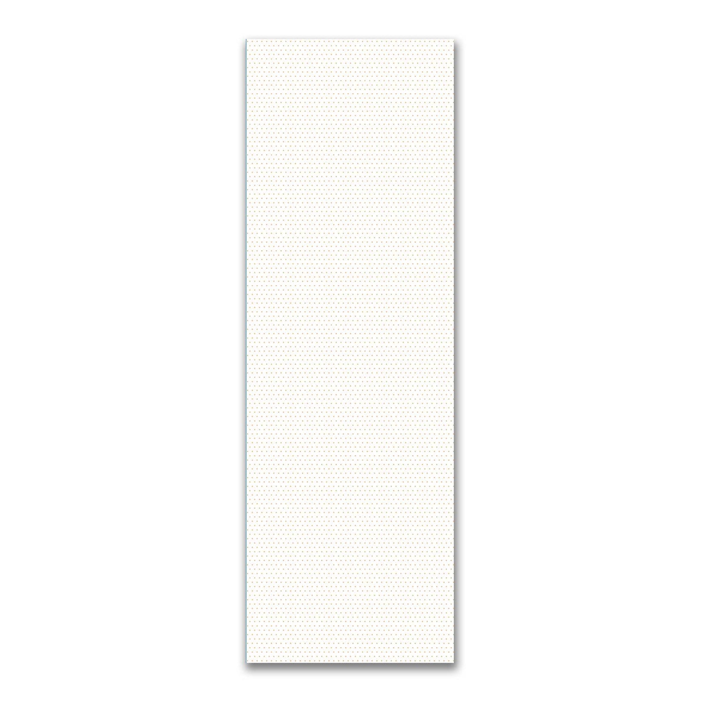 White Spun Polyester Fabric with Fine Orange Diamonds #FASP-1232-111