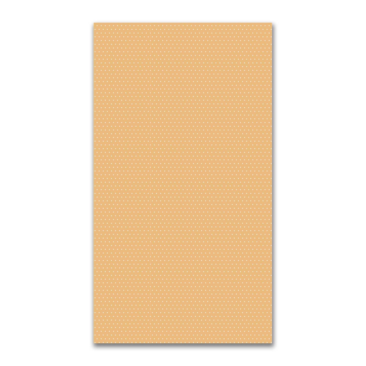 Spun Polyester Fabric with Fine White Diamonds on Orange #FASP-1232-112