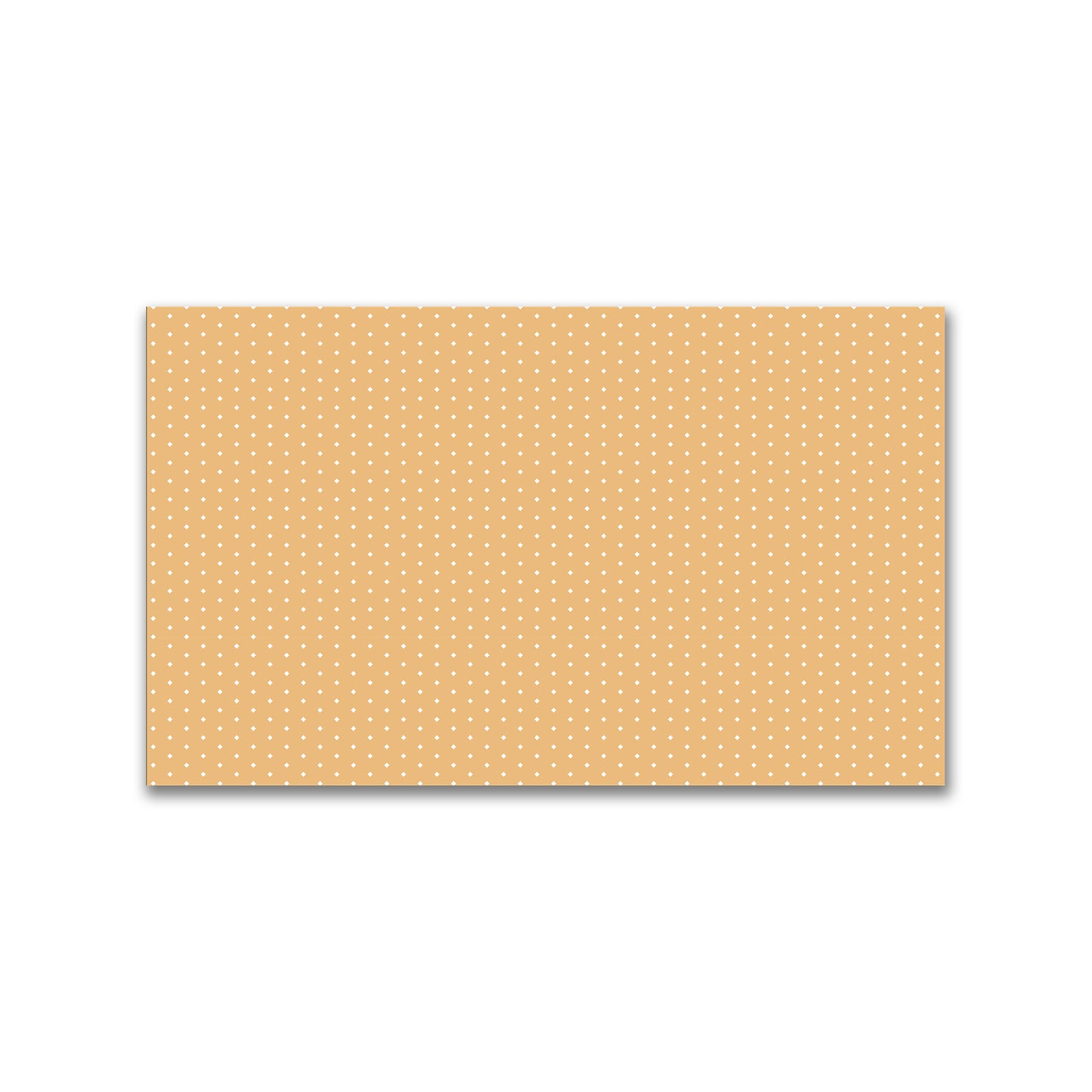 Spun Polyester Fabric with Fine White Diamonds on Orange #FASP-1232-112