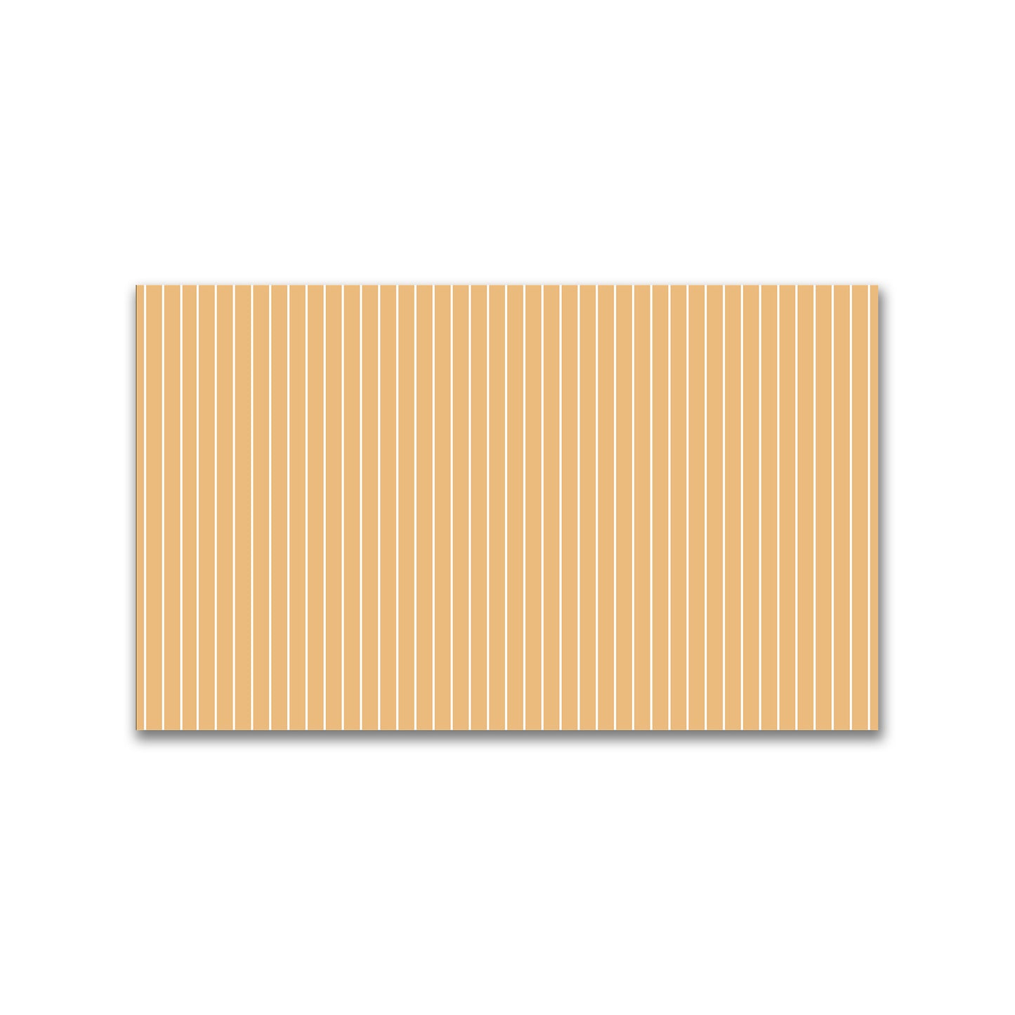 Spun Polyester Fabric with Fine White Stripes on Orange #FASP-1232-152