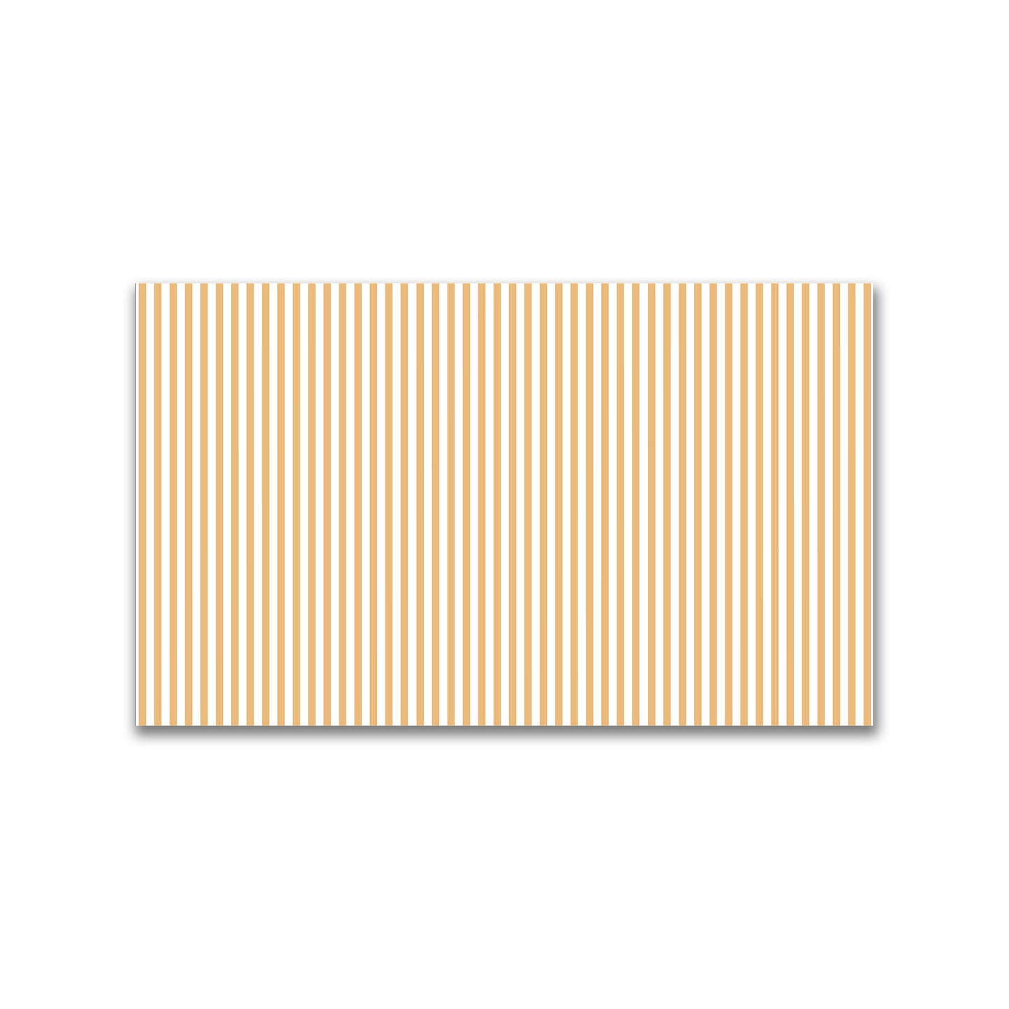 White Spun Polyester Fabric with Thin Orange Bars #FASP-1232-241