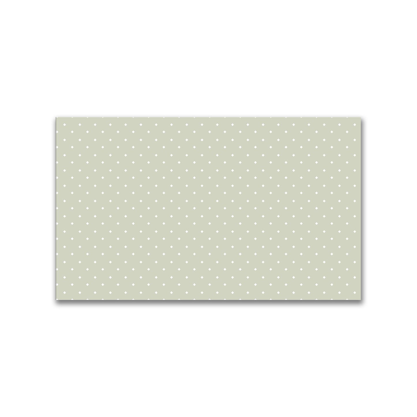 Spun Polyester Fabric with White Diamonds on Pale Green #FASP-1241-102