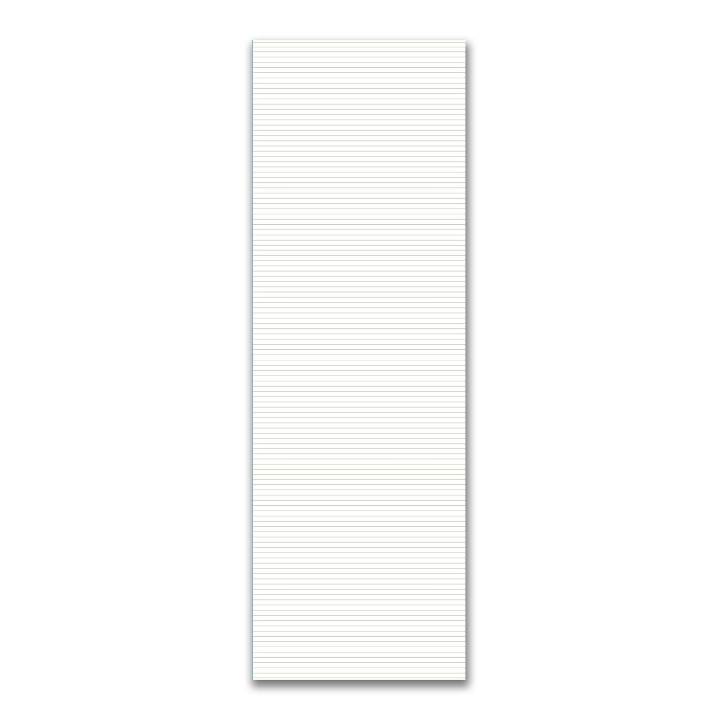 White Spun Polyester Fabric with Fine Pale Green Stripes #FASP-1241-151