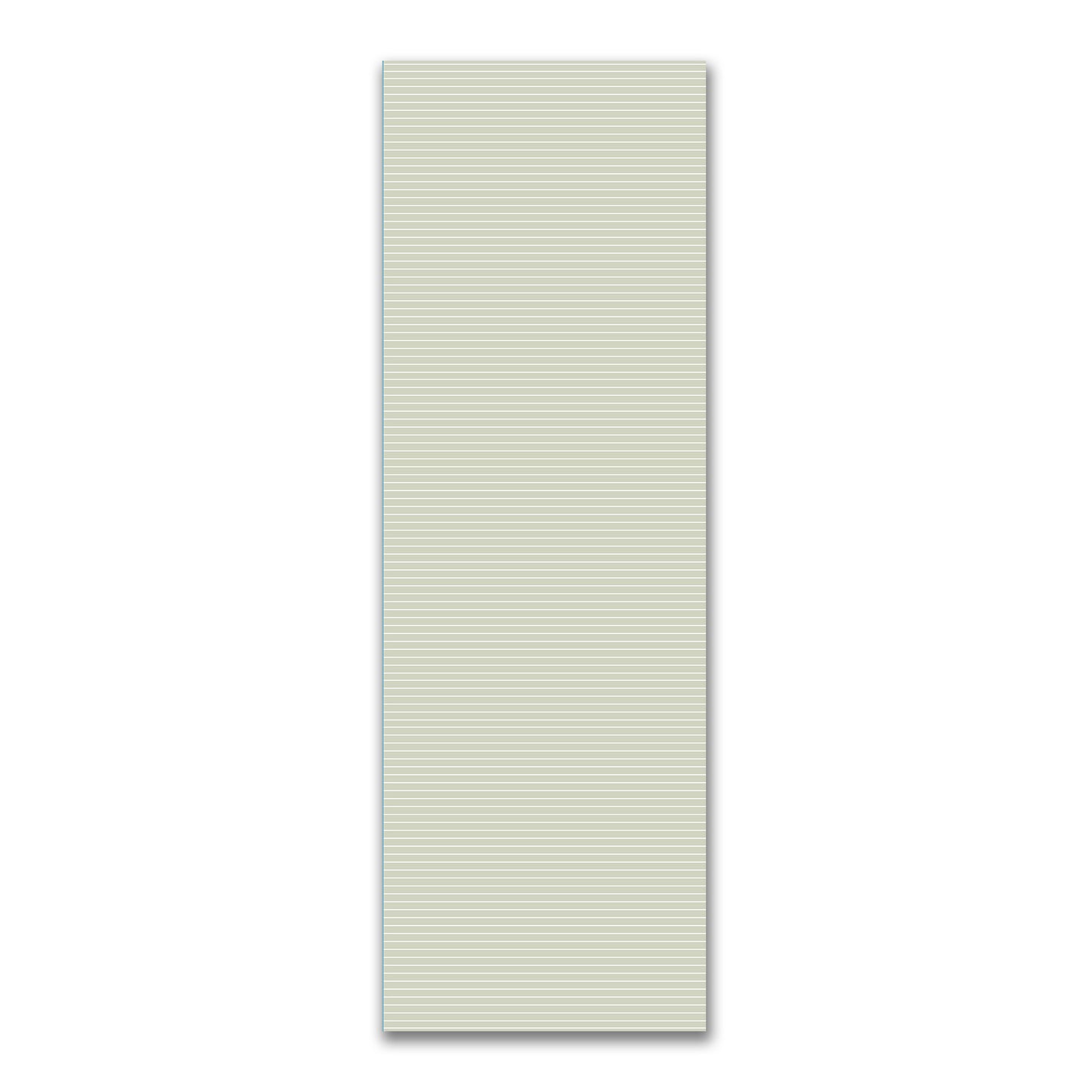 Spun Polyester Fabric with Fine White Stripes on Pale Green #FASP-1241-152