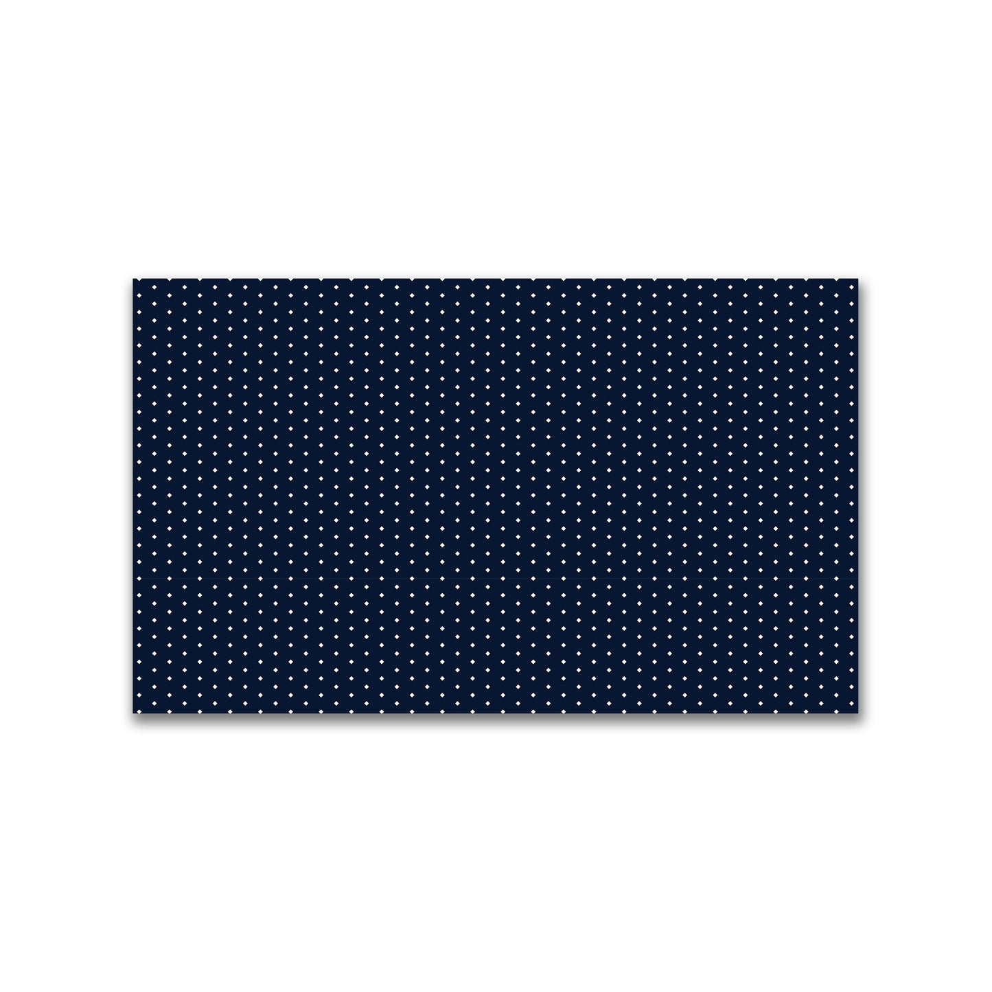 Spun Polyester Fabric with Fine Off-white Diamonds on Navy Blue #FASP-1271-112
