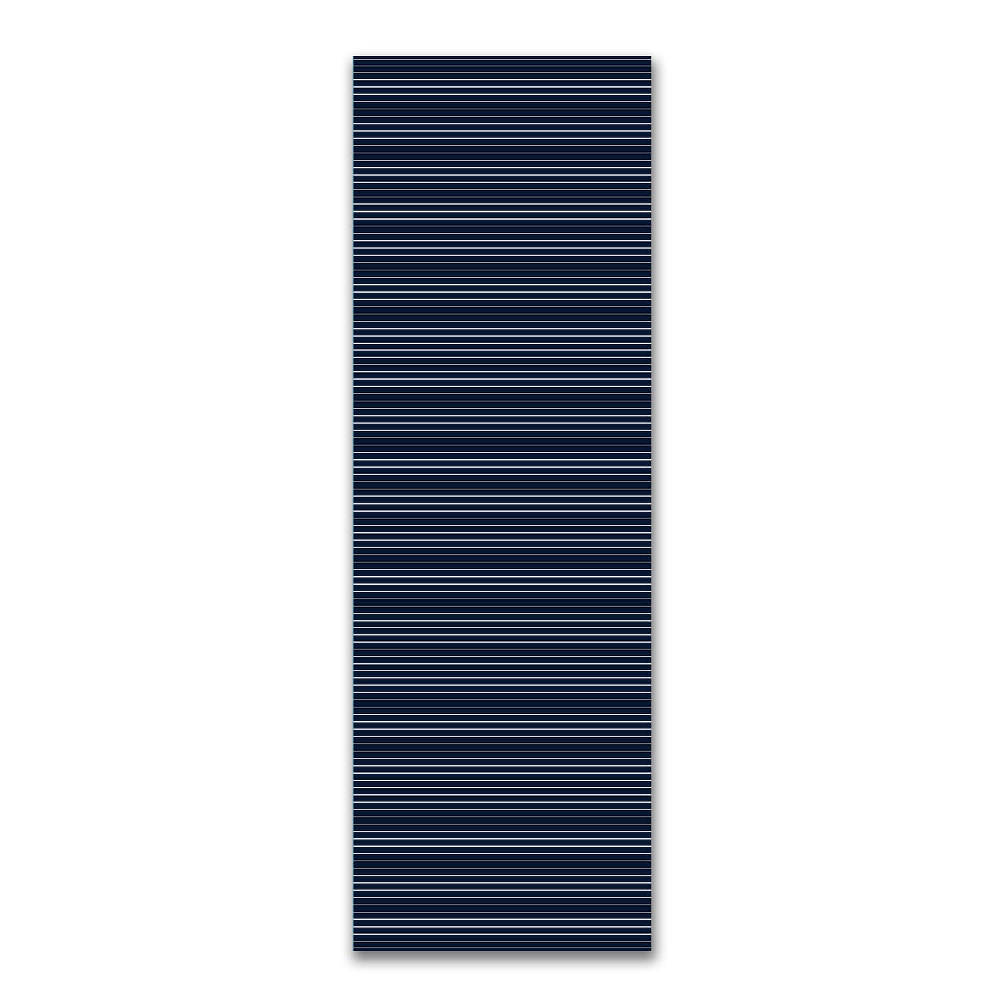 Spun Polyester Fabric with Fine Off-white Stripes on Navy Blue #FASP-1271-152
