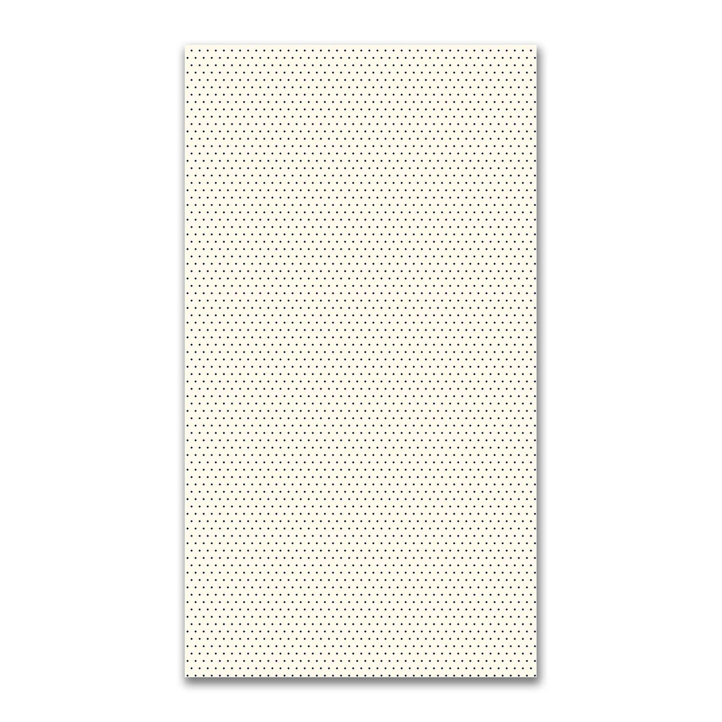Spun Polyester Fabric with Fine Navy Blue Diamonds on Pale Cream #FASP-1273-111