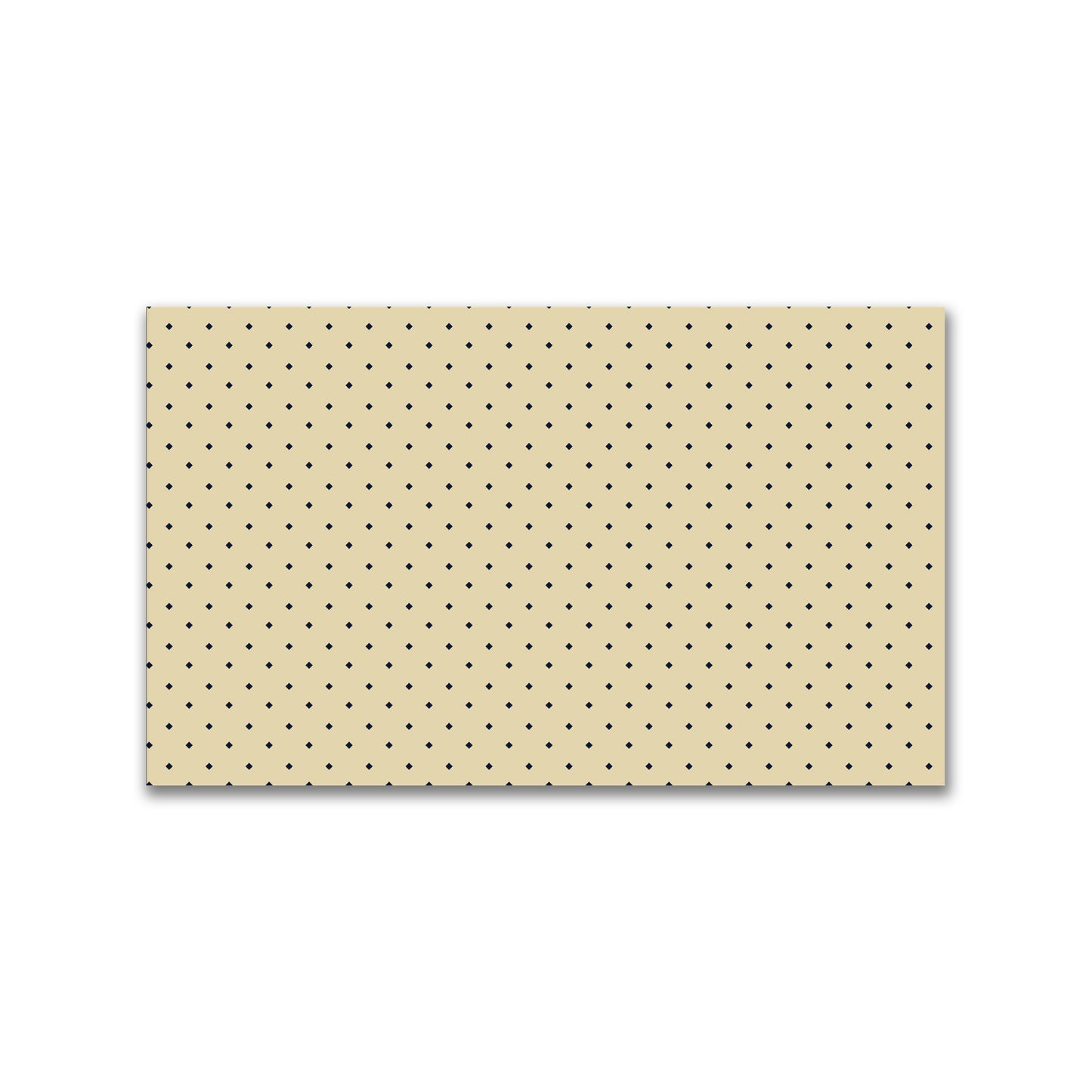 Spun Polyester Fabric with Navy Blue Diamonds on Tan #FASP-1274-101