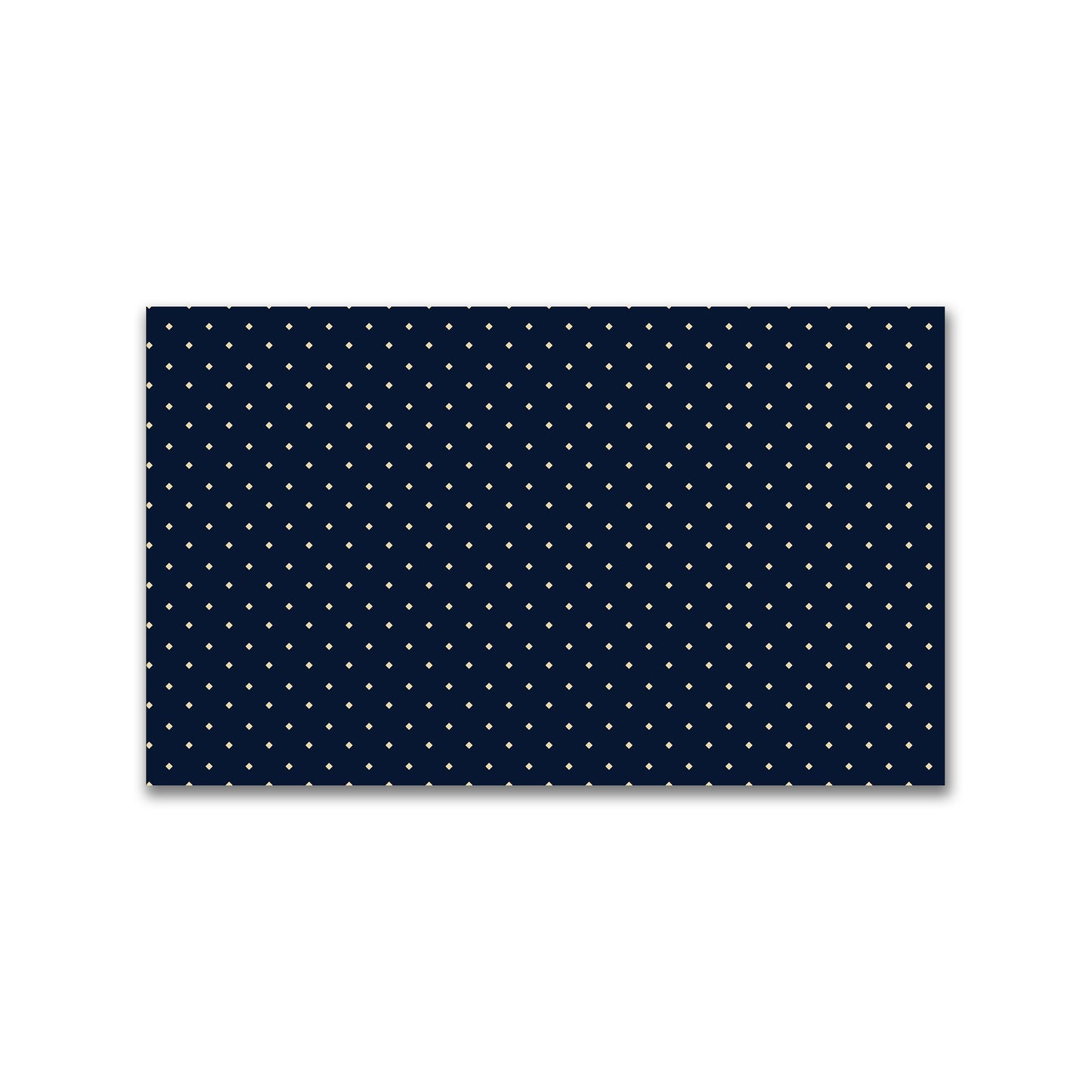 Spun Polyester Fabric with Tan Diamonds on Navy Blue #FASP-1274-102