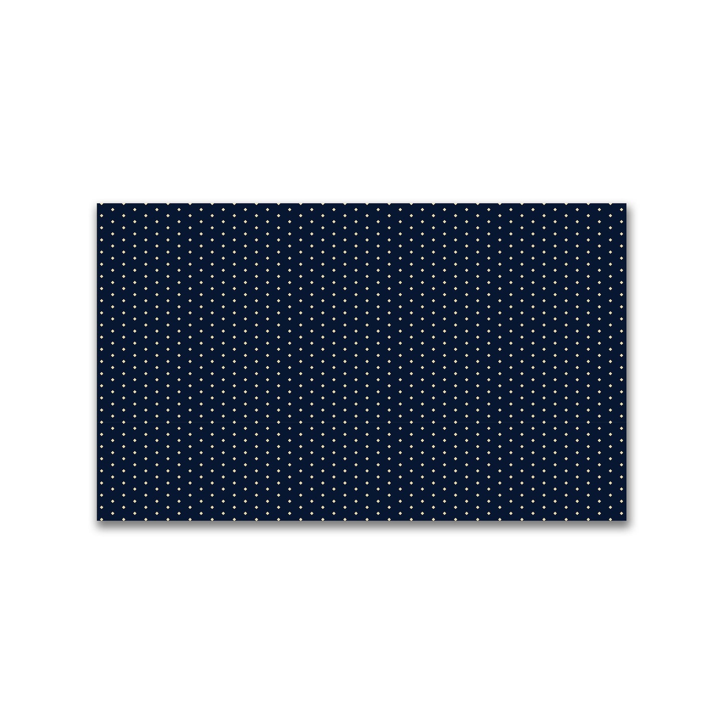 Spun Polyester Fabric with Fine Tan Diamonds on Navy Blue #FASP-1274-112