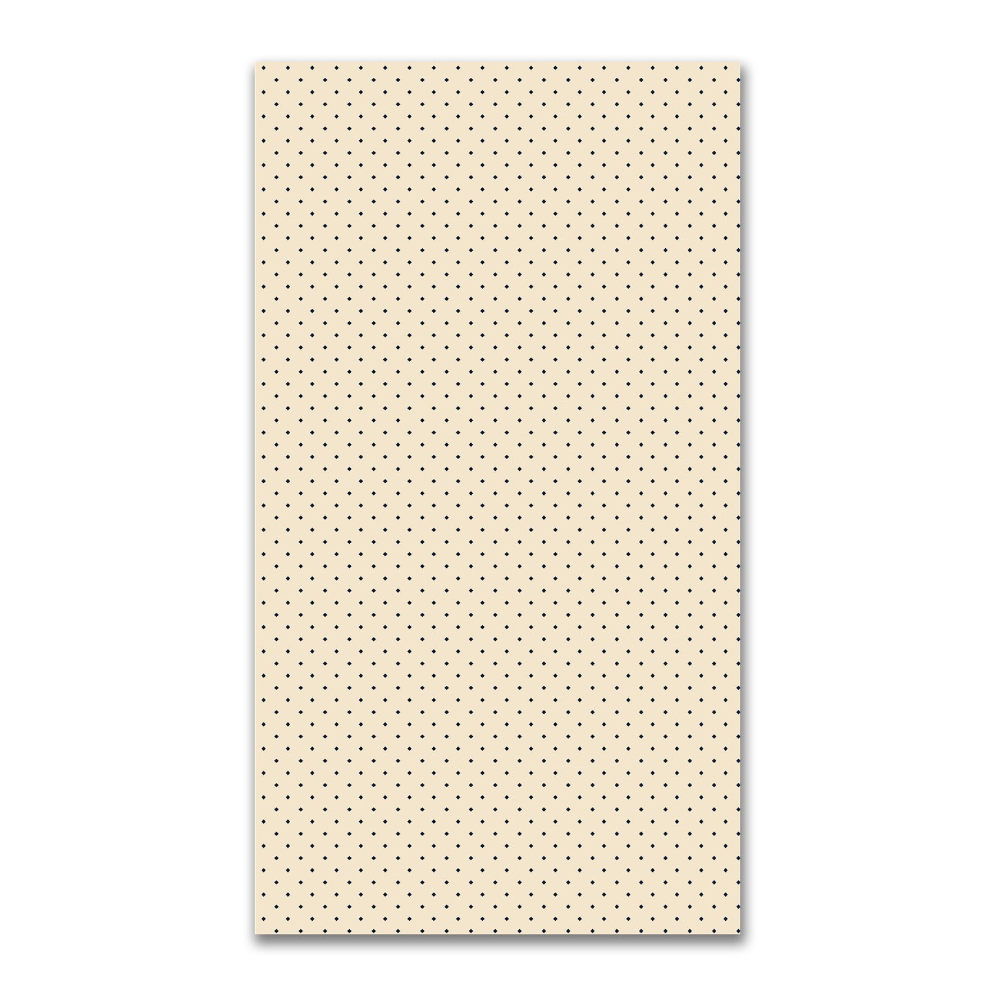 Spun Polyester Fabric with Navy Blue Diamonds on Beige #FASP-1275-101