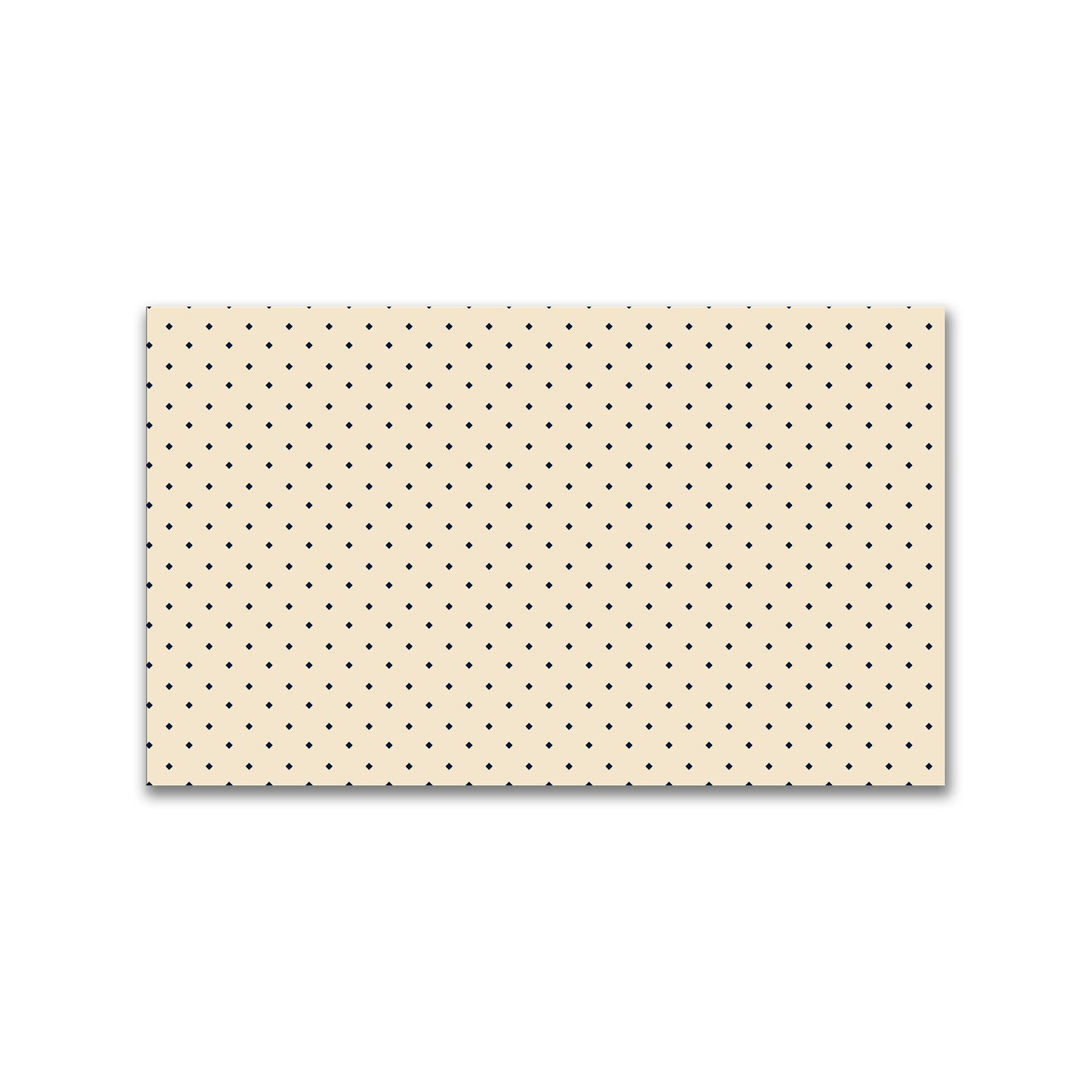 Spun Polyester Fabric with Navy Blue Diamonds on Beige #FASP-1275-101