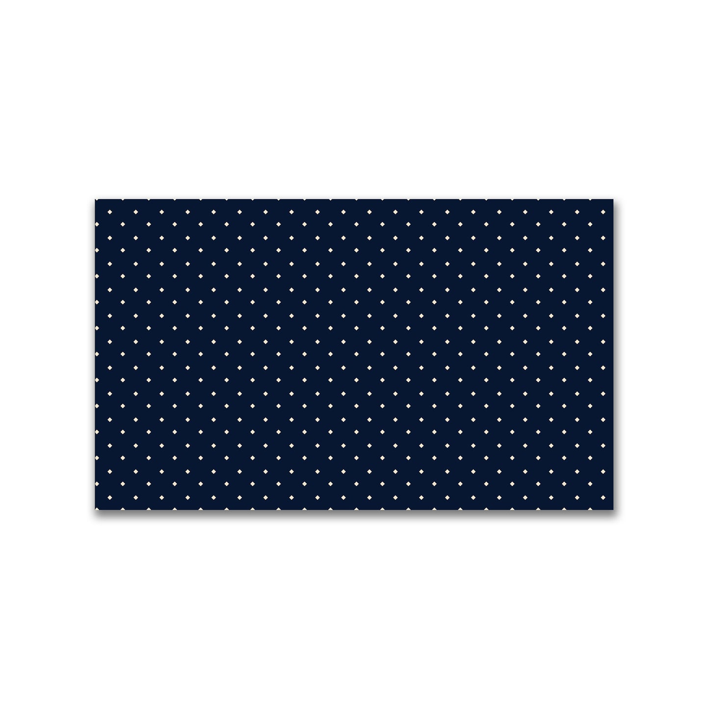Spun Polyester Fabric with Beige Diamonds on Navy Blue #FASP-1275-102
