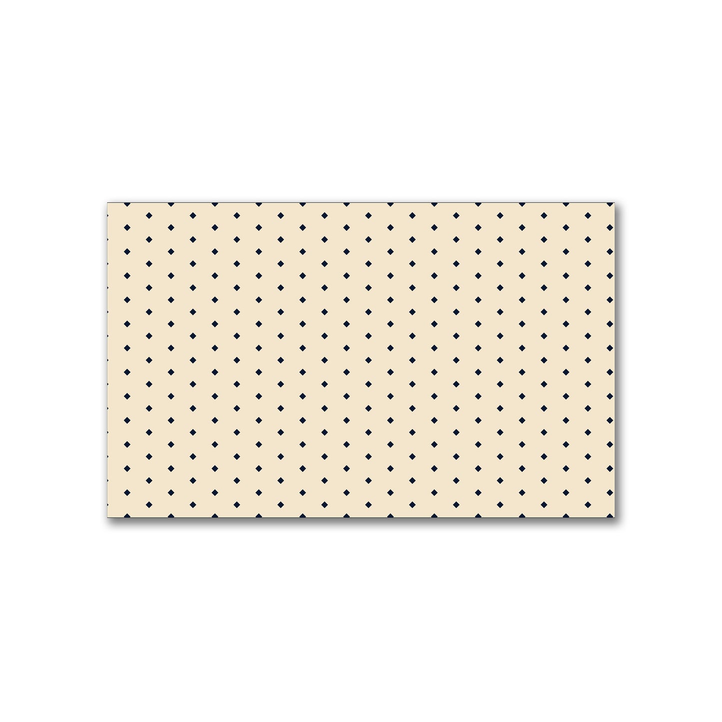 Spun Polyester Fabric with Fine Navy Blue Diamonds on Beige #FASP-1275-111