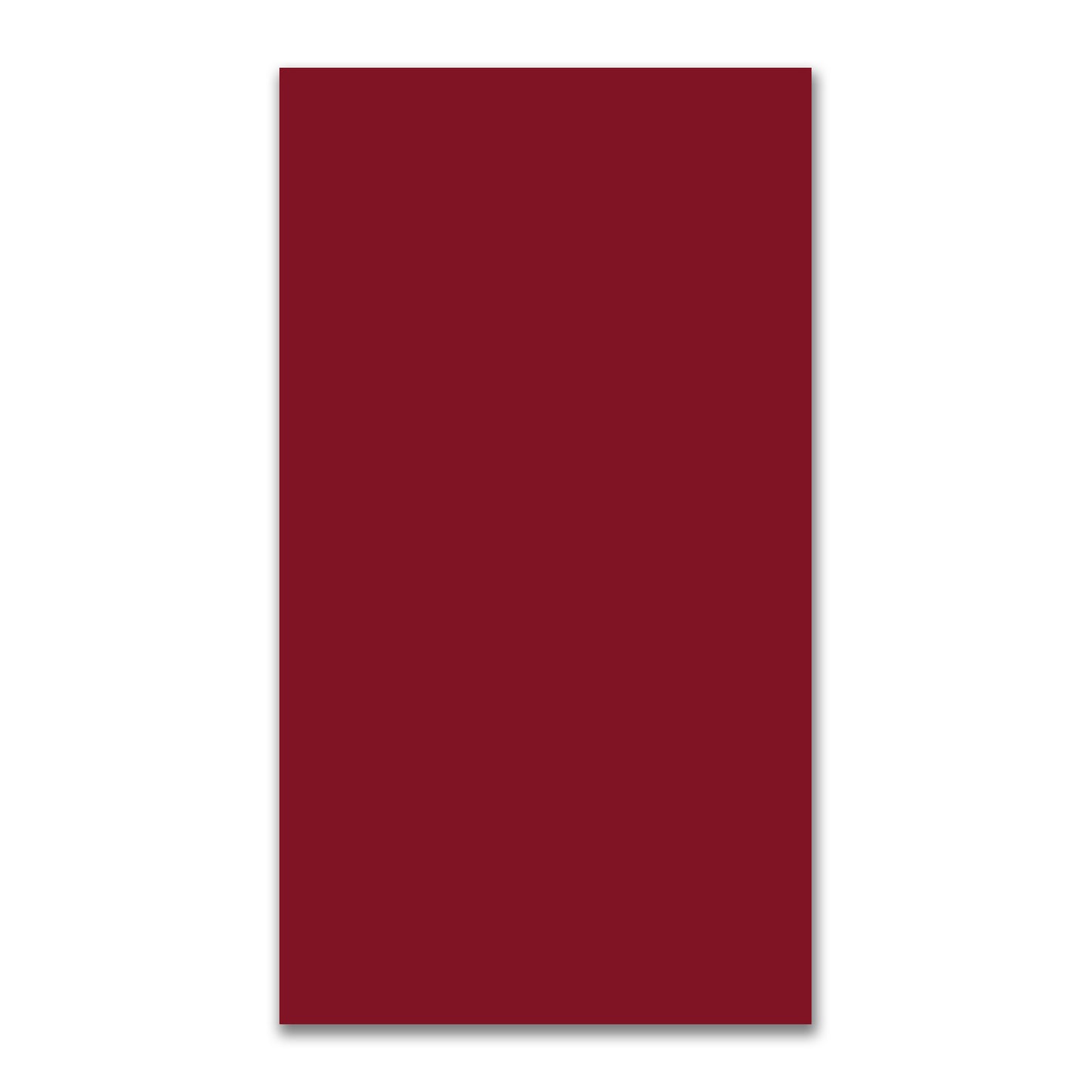 Burgundy Red Spun Polyester Fabric #FASP-1281-999