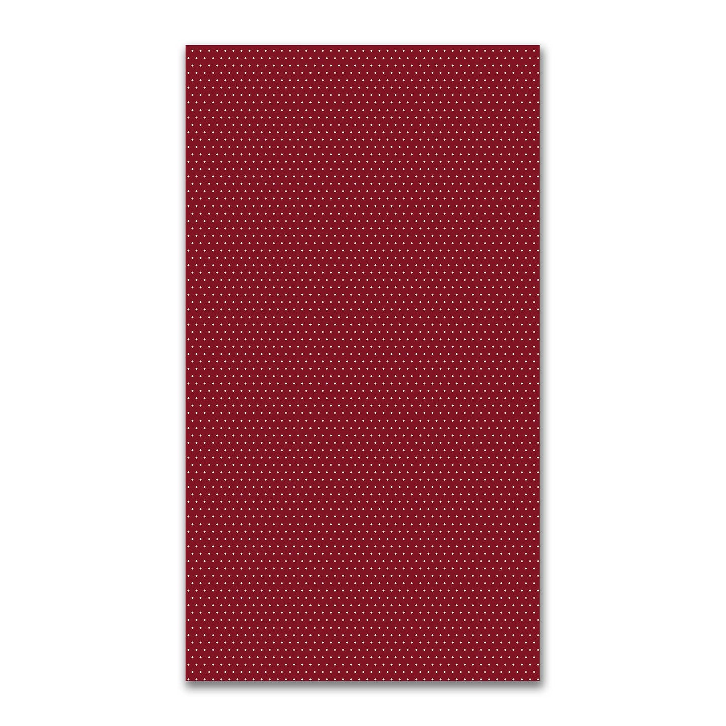 Spun Polyester Fabric with Fine Pale Cream Diamonds on Burgundy Red #FASP-1283-112
