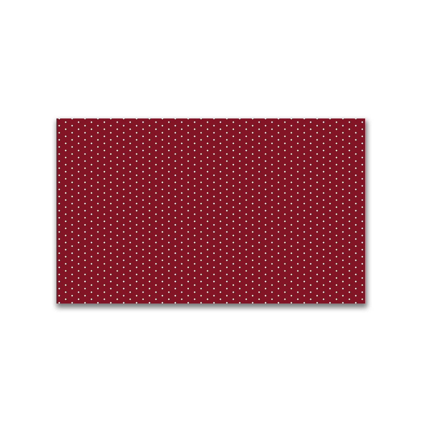 Spun Polyester Fabric with Fine Pale Cream Diamonds on Burgundy Red #FASP-1283-112
