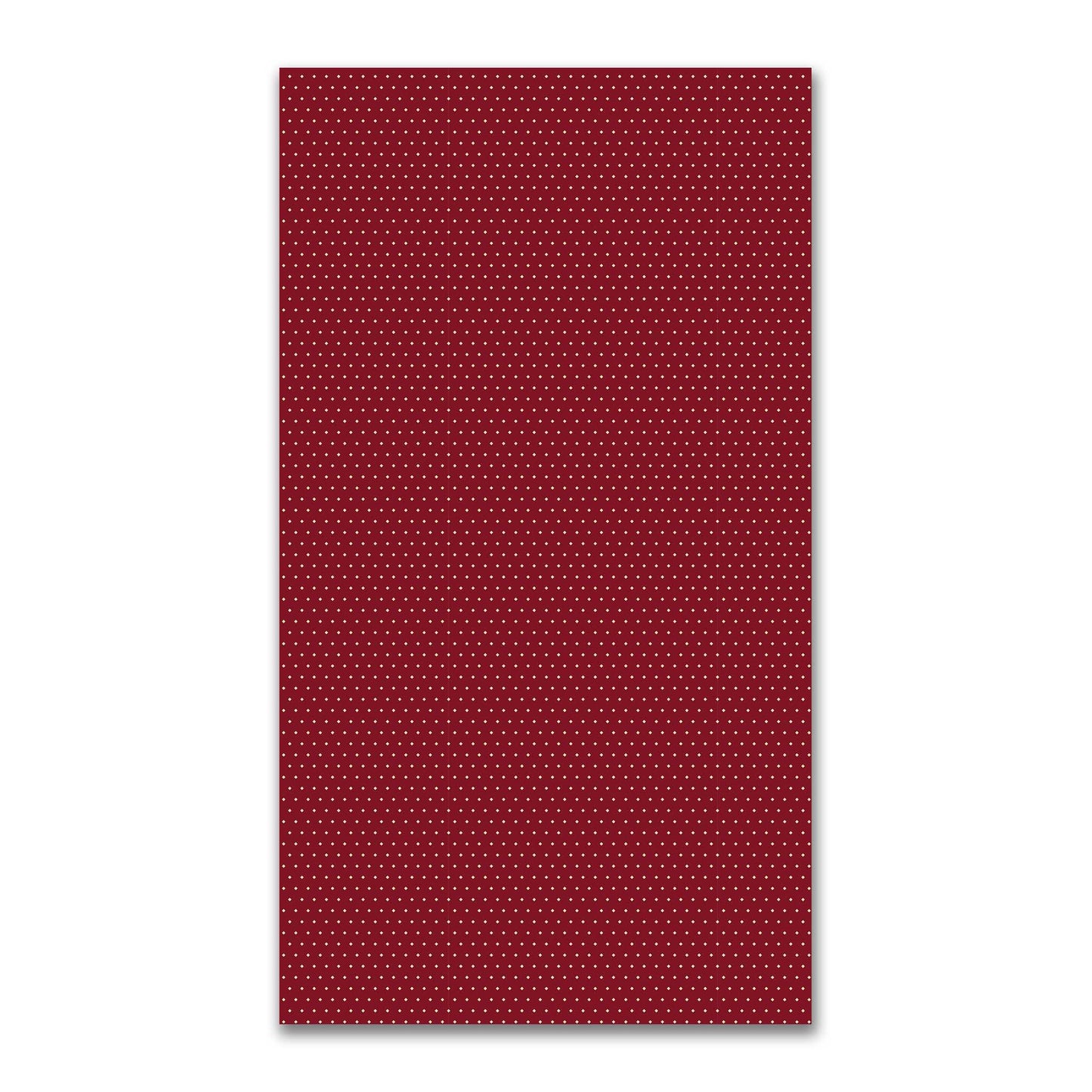 Spun Polyester Fabric with Fine Tan Diamonds on Burgundy Red #FASP-1284-112