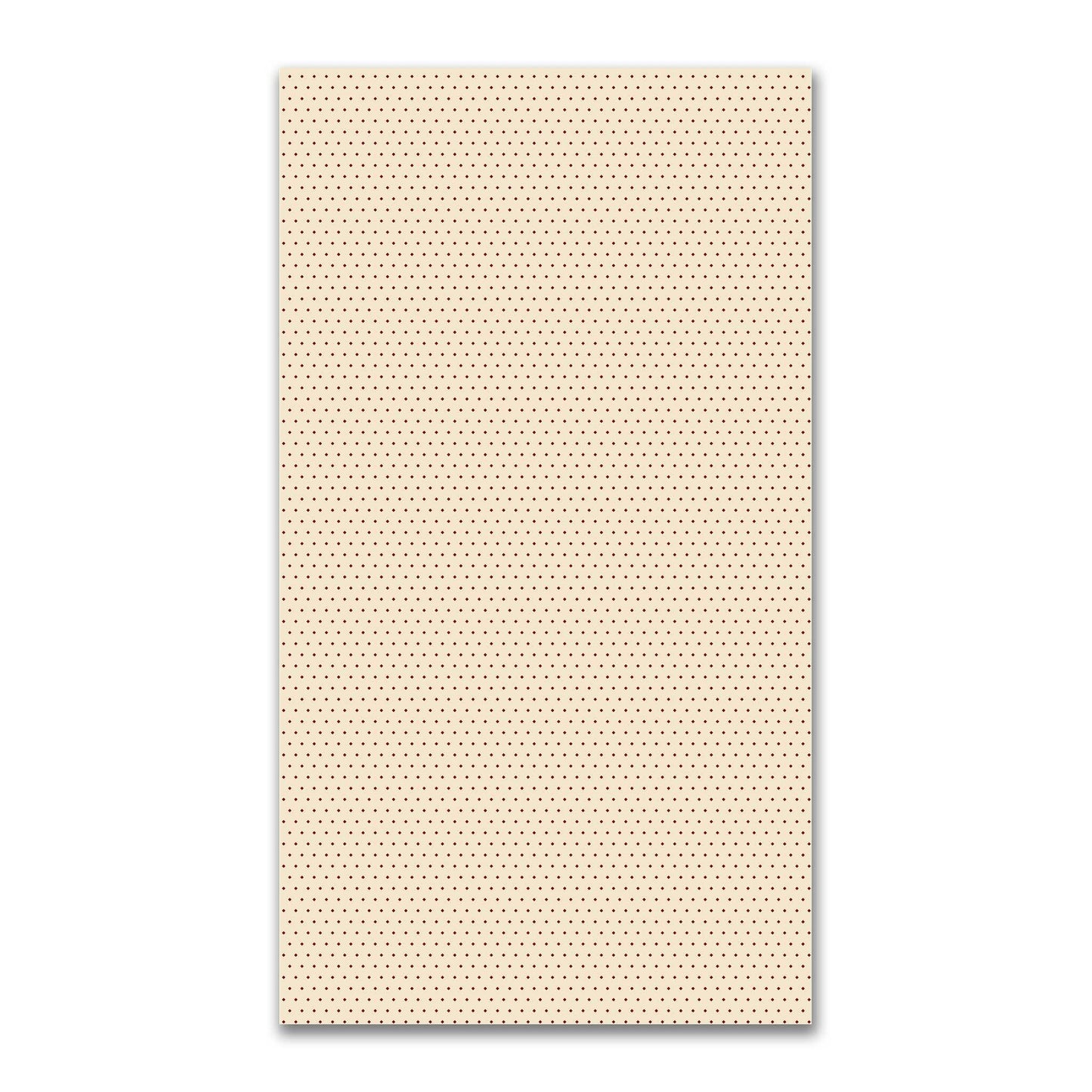 Spun Polyester Fabric with Fine Burgundy Red Diamonds on Beige #FASP-1285-111