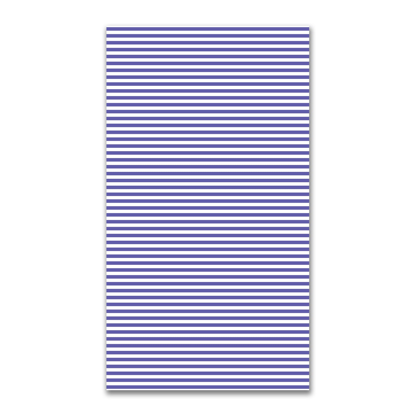 White Spun Polyester Fabric with Purple Bars #FASP-1300-051
