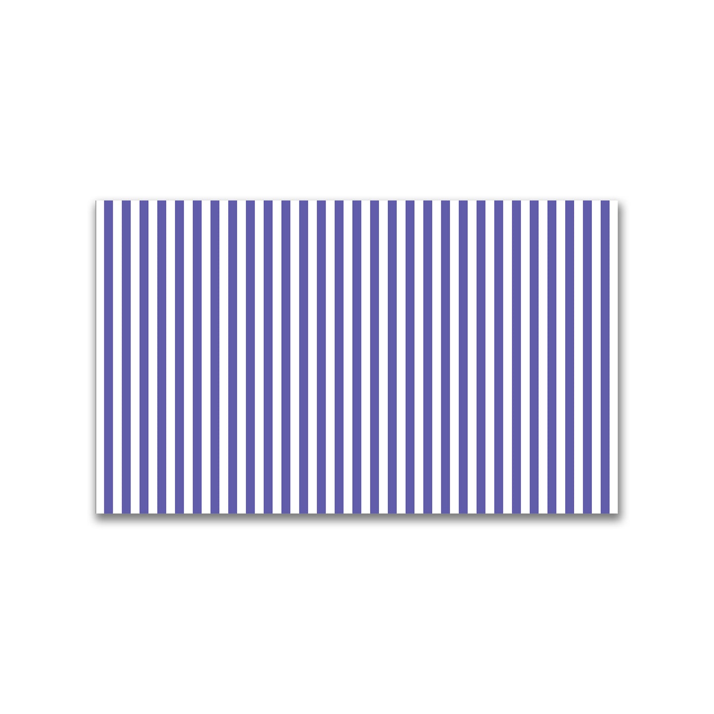 White Spun Polyester Fabric with Purple Bars #FASP-1300-051