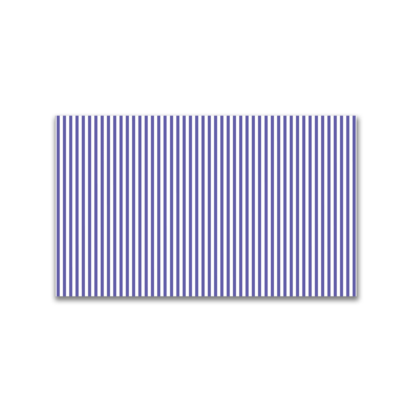 White Spun Polyester Fabric with Thin Purple Bars #FASP-1300-241
