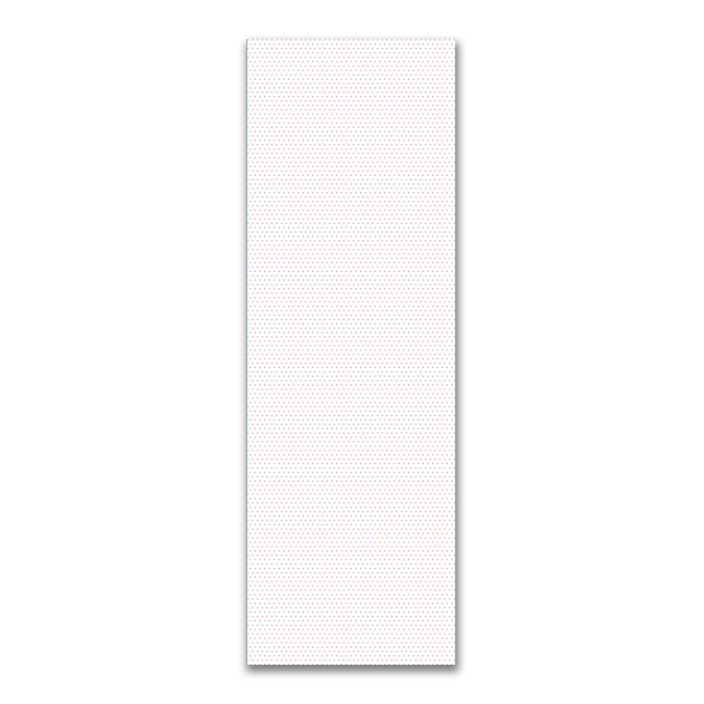 White Spun Polyester Fabric with Fine Pink Diamonds #FASP-1340-111