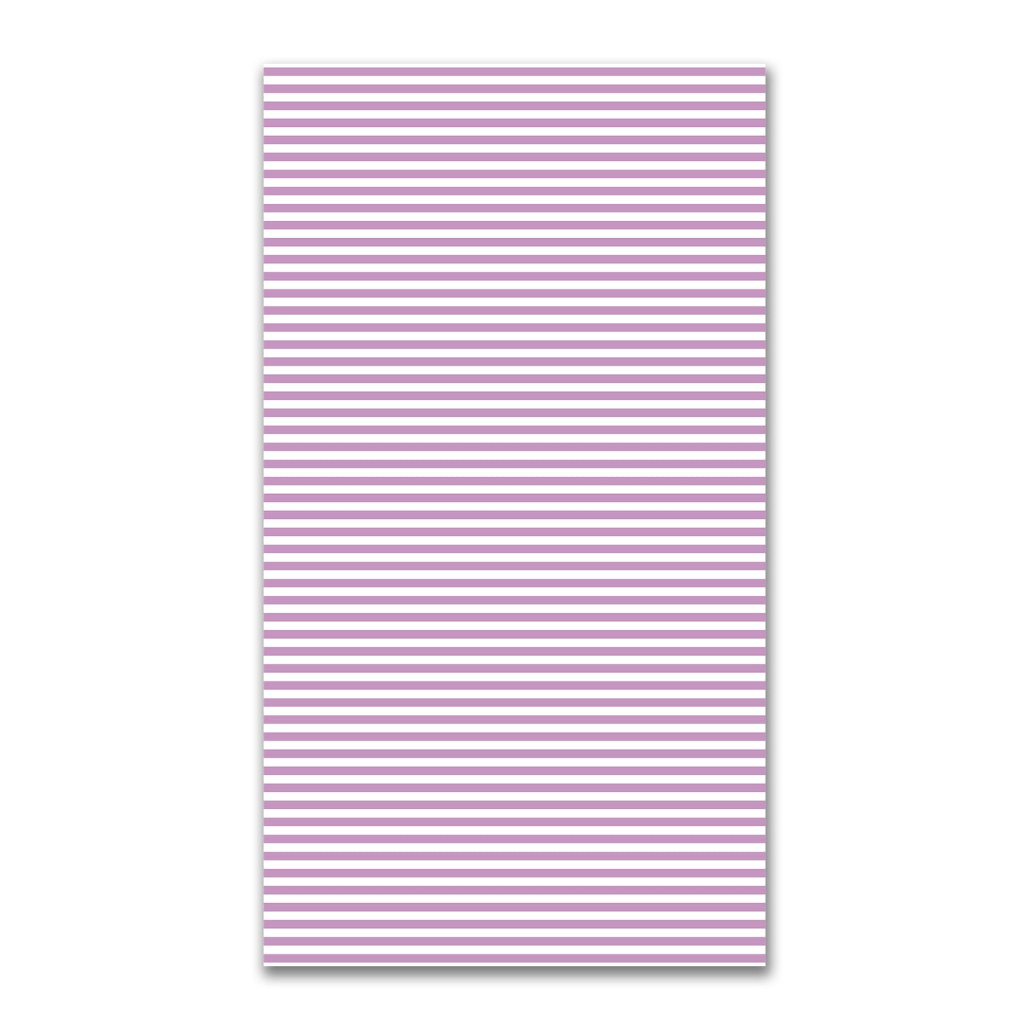 White Spun Polyester Fabric with Mauve Bars #FASP-1360-051