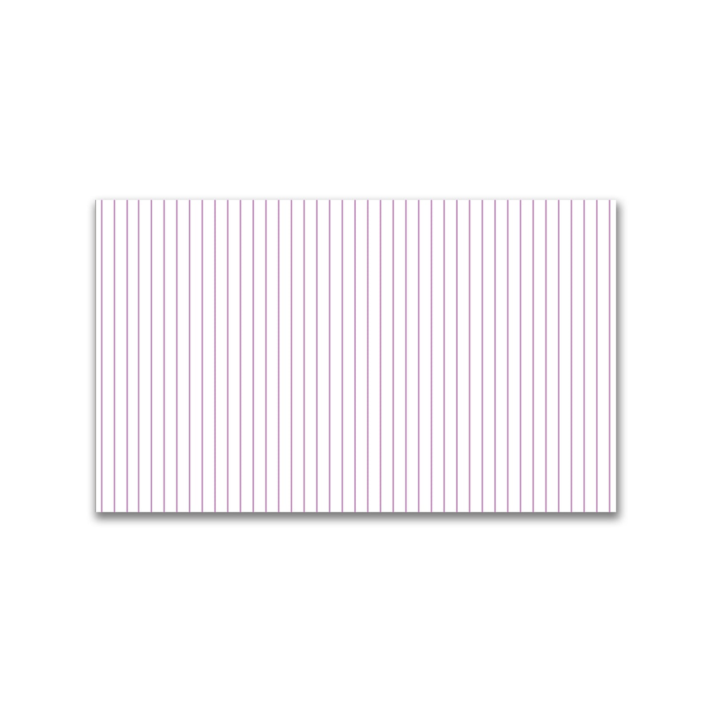 White Spun Polyester Fabric with Fine Mauve Stripes #FASP-1360-151