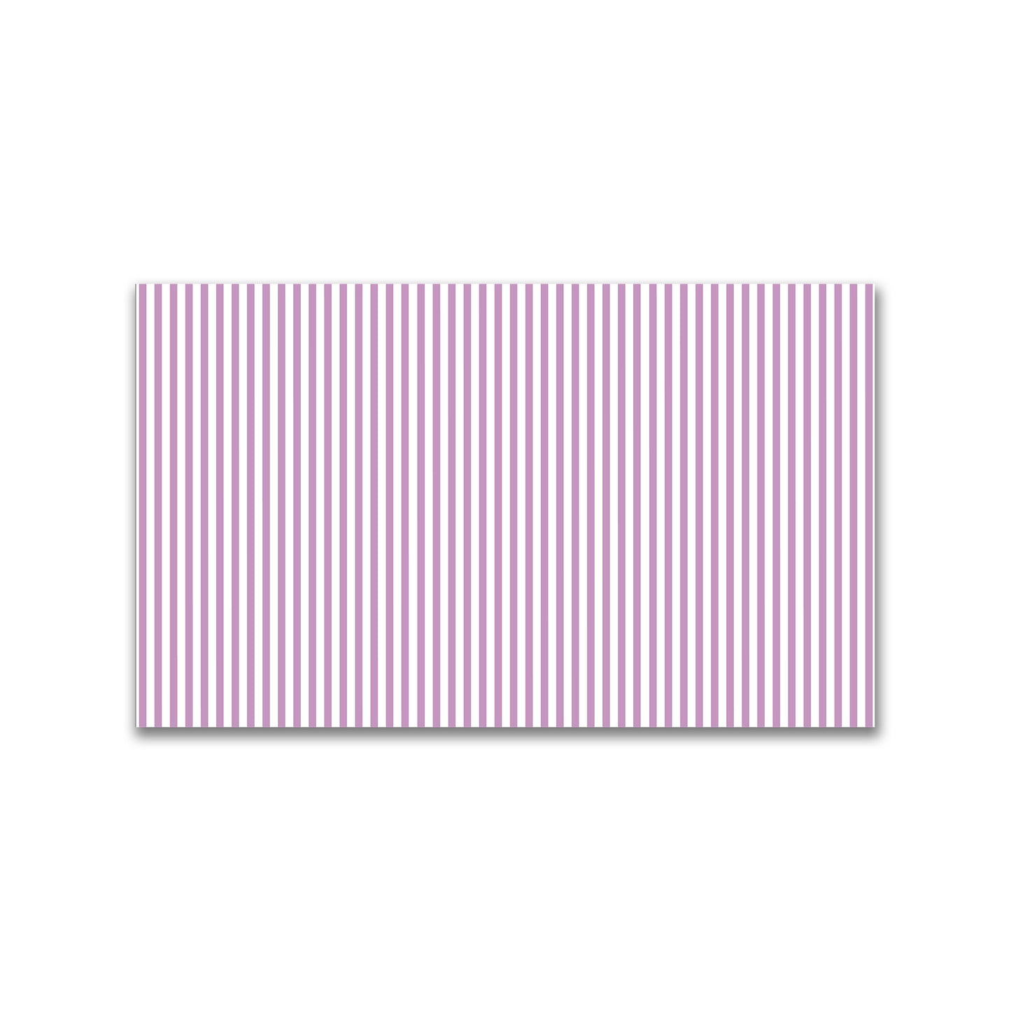 White Spun Polyester Fabric with Thin Mauve Bars #FASP-1360-241