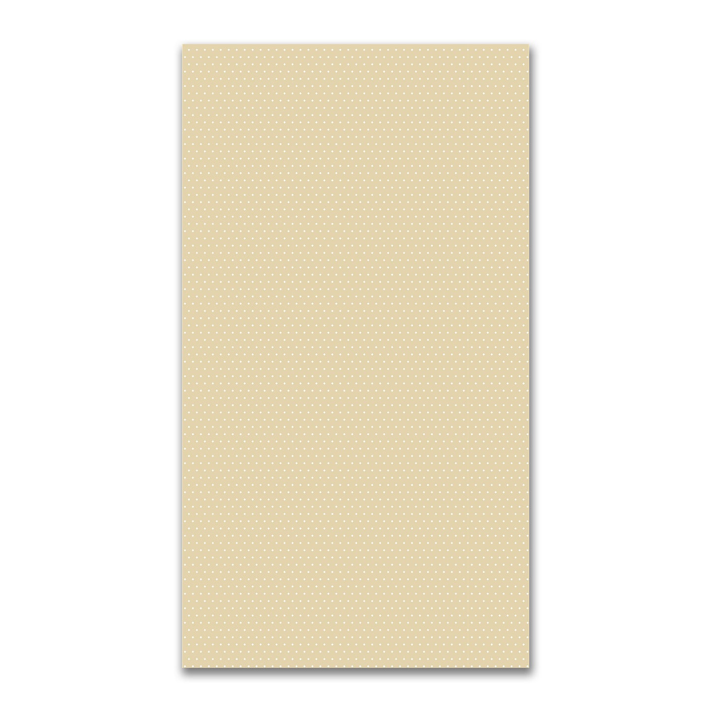 Spun Polyester Fabric with Fine White Diamonds on Tan #FASP-1371-112