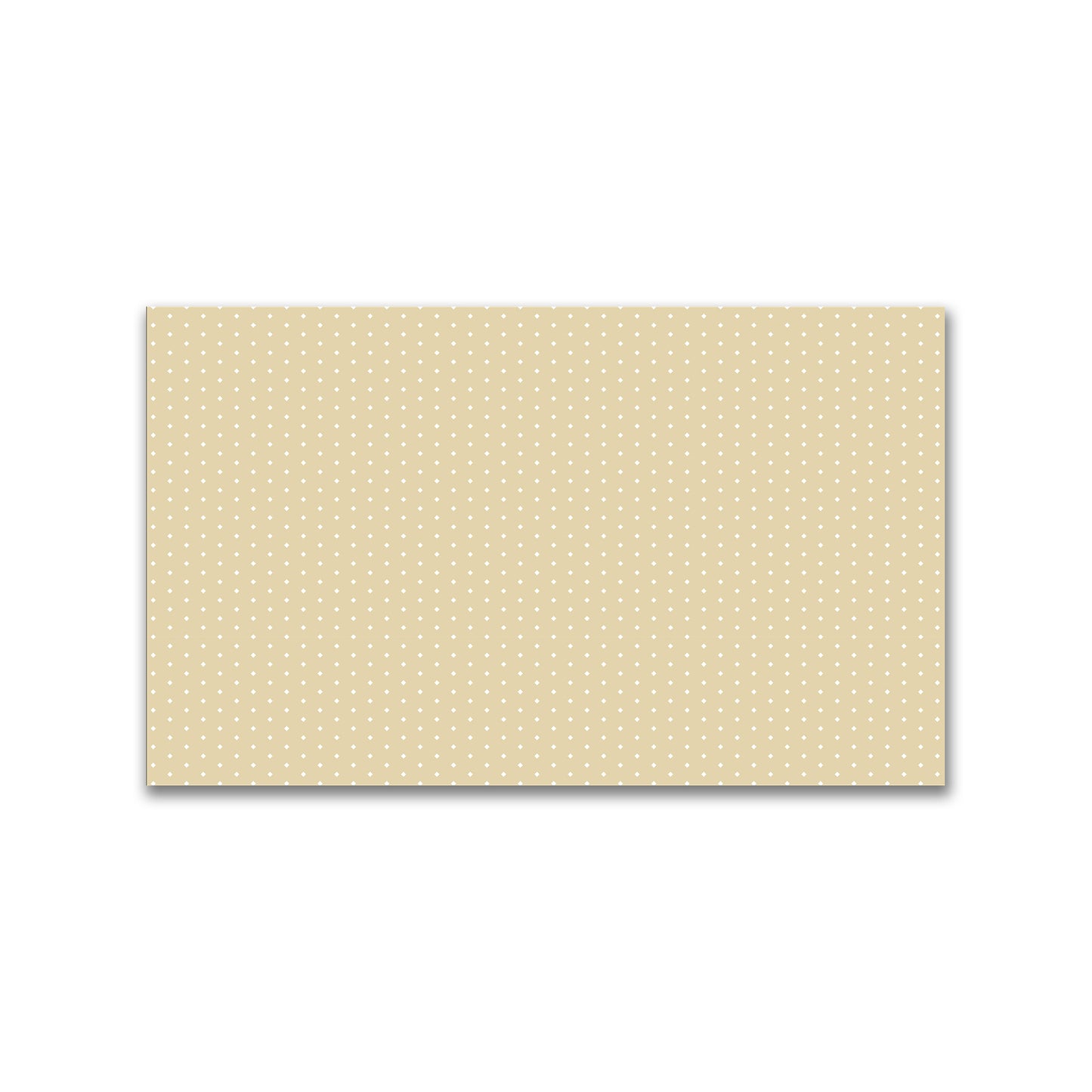 Spun Polyester Fabric with Fine White Diamonds on Tan #FASP-1371-112