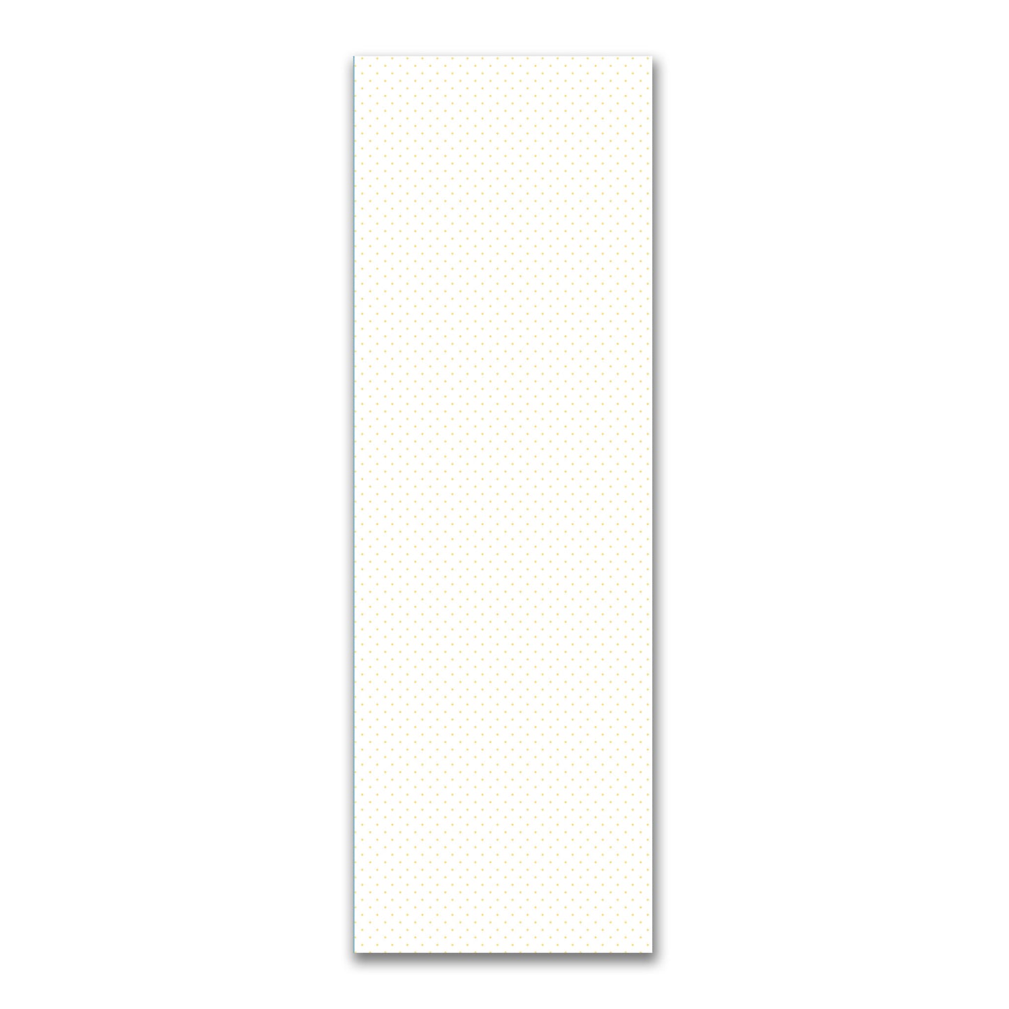 White Spun Polyester Fabric with Yellow Diamonds #FASP-1381-101