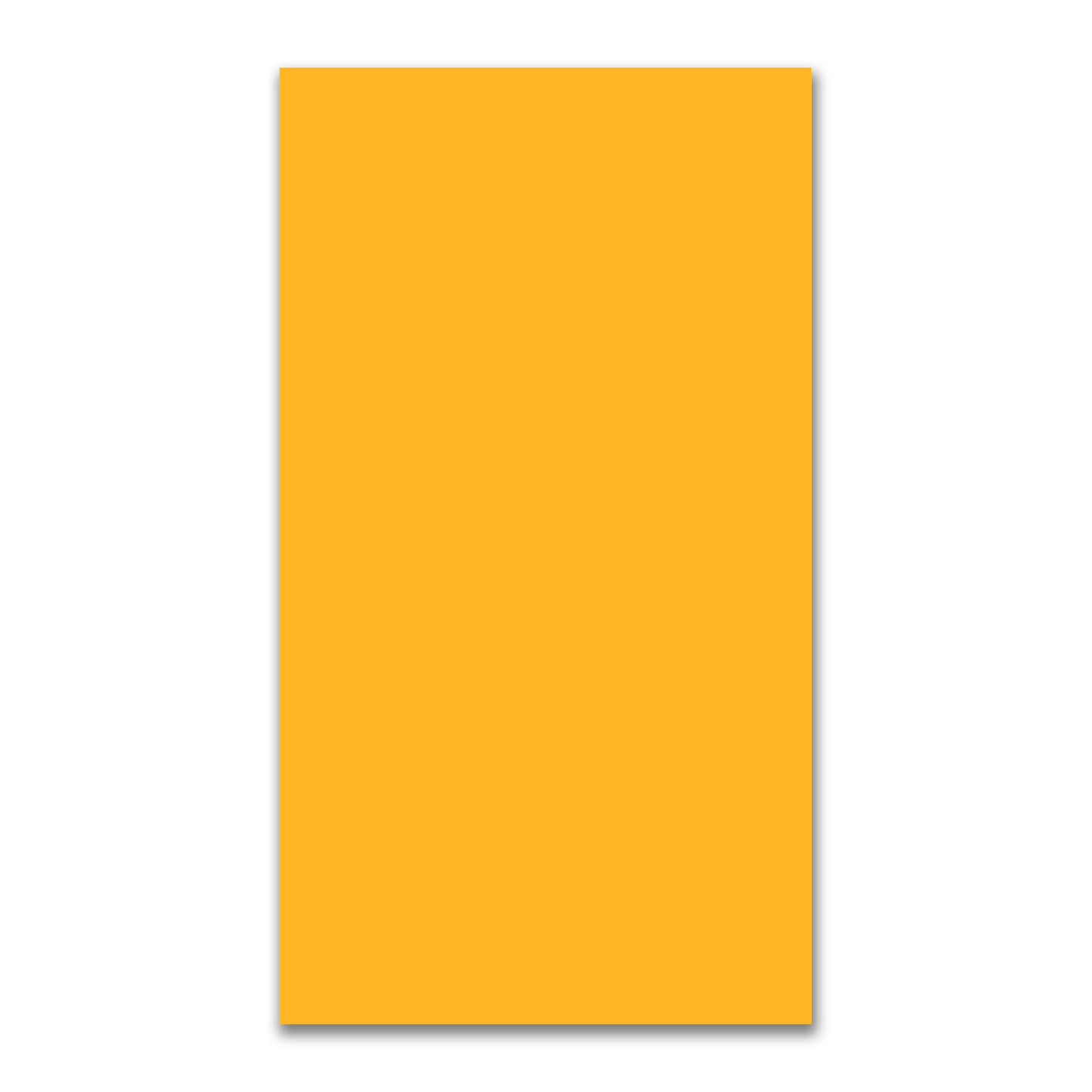 Yellow-Orange Spun Polyester Fabric #FASP-1390-999