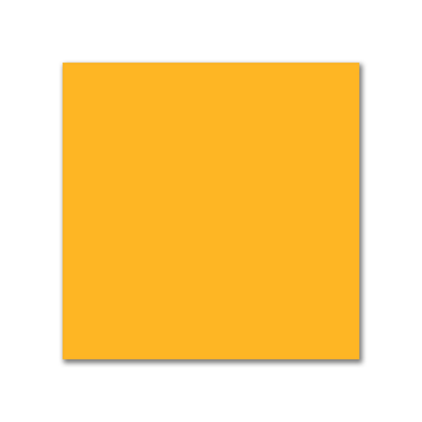 Yellow-Orange Spun Polyester Fabric #FASP-1390-999