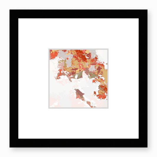 Framed Graphic Art Print, Faux Mat - 12x12 inches | FMS-1130-7693, Prints, Graphic art, Black Frame,12 x 12 inches