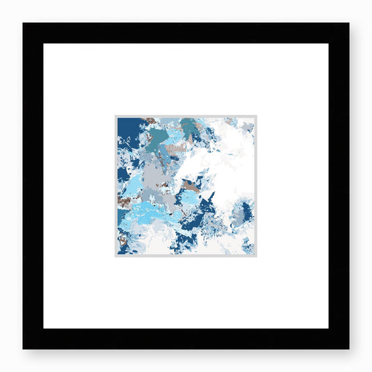 Framed Graphic Art Print, Faux Mat - 12x12 inches | FMS-1150-7695, Prints, Graphic art, Black Frame,12 x 12 inches