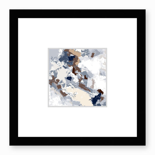 Framed Graphic Art Print, Faux Mat - 12x12 inches | FMS-1160-7690, Prints, Graphic art, Black Frame,12 x 12 inches