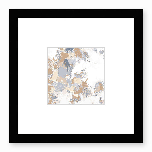 Framed Graphic Art Print, Faux Mat - 12x12 inches | FMS-1160-7695, Prints, Graphic art, Black Frame,12 x 12 inches