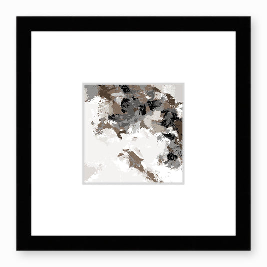 Framed Graphic Art Print, Faux Mat - 12x12 inches | FMS-1170-7693, Prints, Graphic art, Black Frame,12 x 12 inches