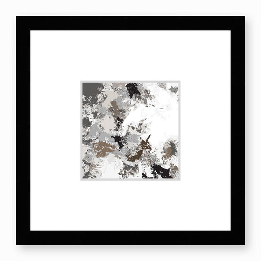 Framed Graphic Art Print, Faux Mat - 12x12 inches | FMS-1170-7695, Prints, Graphic art, Black Frame,12 x 12 inches