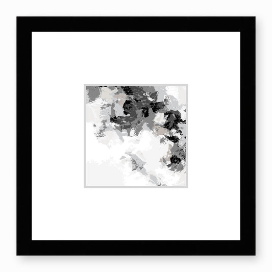 Framed Graphic Art Print, Faux Mat - 12x12 inches | FMS-1200-7693, Prints, Graphic art, Black Frame,12 x 12 inches