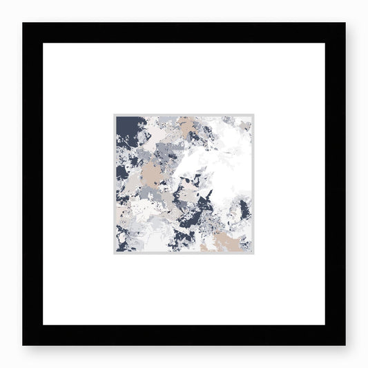 Framed Graphic Art Print, Faux Mat - 12x12 inches | FMS-1220-7695, Prints, Fine art, Black Frame,12 x 12 inches
