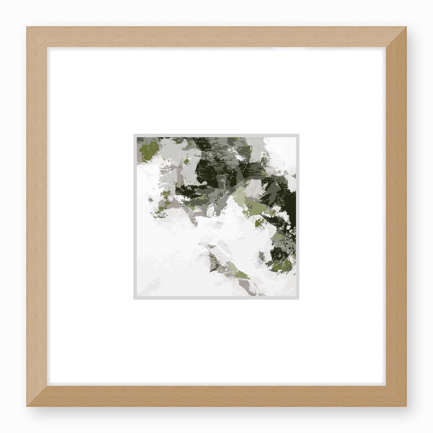 Framed Graphic Art Print, Faux Mat - 12x12 inches | FMS-1240-7693, Prints, Fine art, Natural Frame,12 x 12 inches