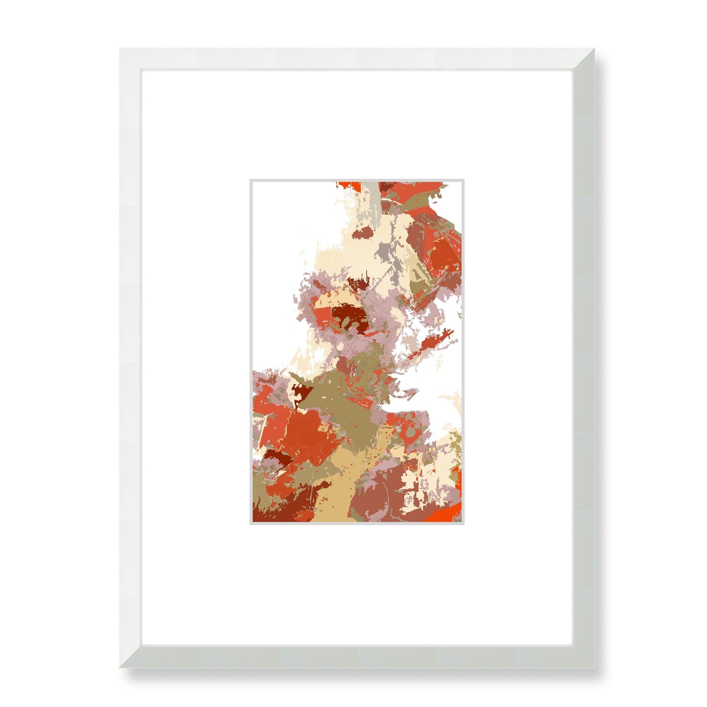 Framed Graphic Art Print, Faux Mat - 18x24 inches | FMV-1130-7694, Prints, Graphic art, White Frame, 45 x 60 cm ,18 x 24 inches