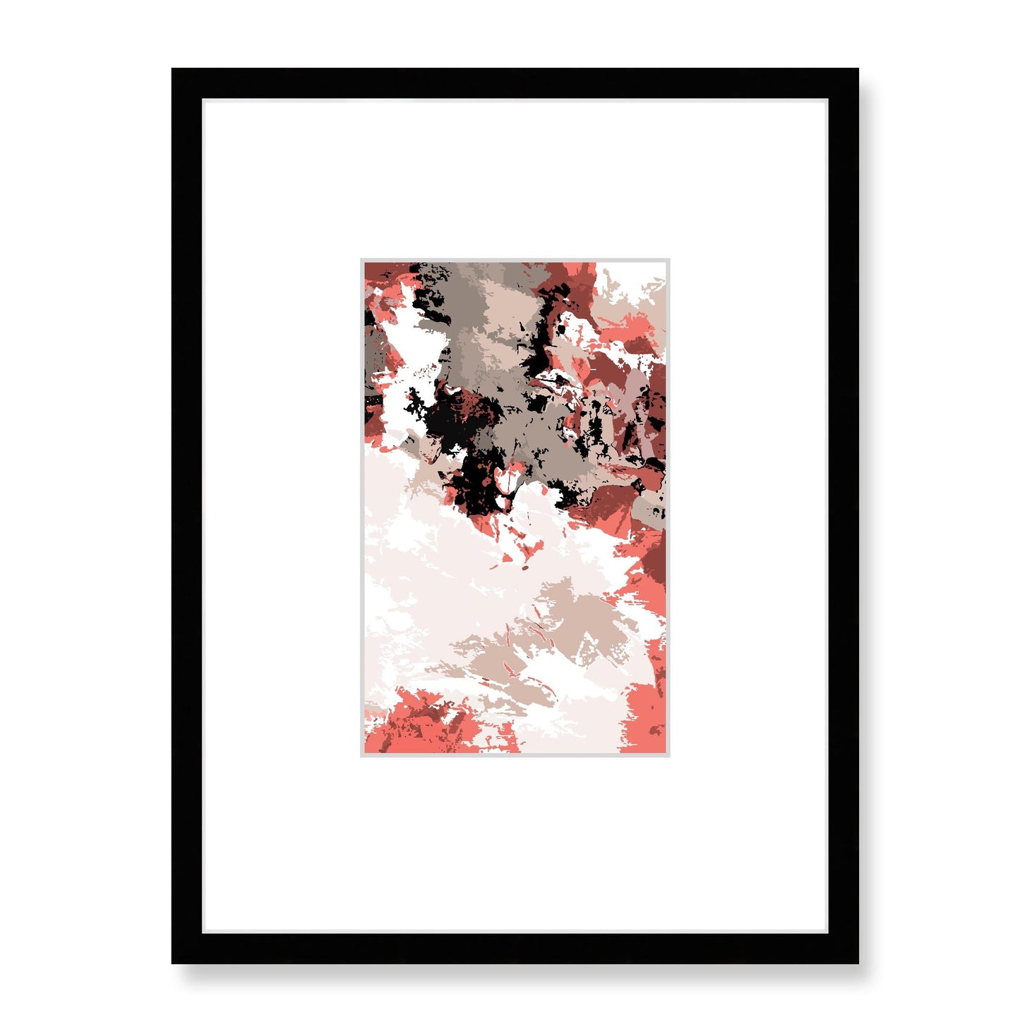 Framed Graphic Art Print, Faux Mat - 18x24 inches | FMV-1130-7696, Prints, Graphic art, Black Frame, 45 x 60 cm ,18 x 24 inches