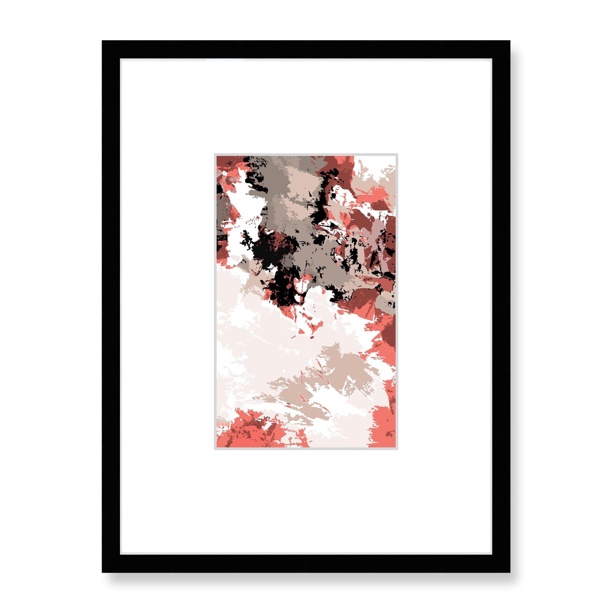 Framed Graphic Art Print, Faux Mat - 18x24 inches | FMV-1130-7696, Prints, Graphic art, Black Frame, 45 x 60 cm ,18 x 24 inches