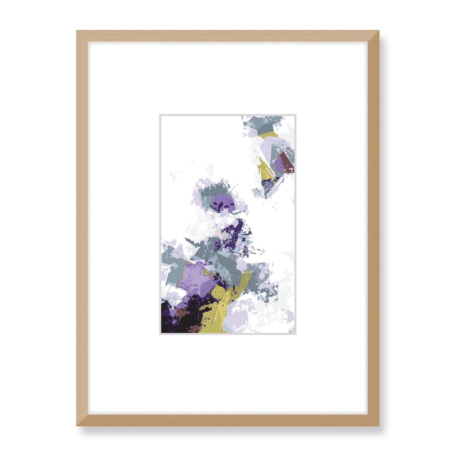 Framed Graphic Art Print, Faux Mat - 18x24 inches | FMV-1140-7694, Prints, Graphic art, Natural Frame, 45 x 60 cm ,18 x 24 inches