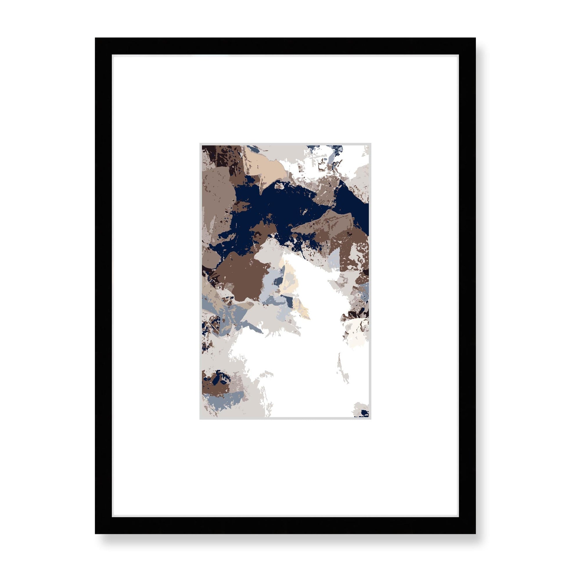 Framed Graphic Art Print, Faux Mat - 18x24 inches | FMV-1160-7692, Prints, Graphic art, Black Frame, 45 x 60 cm ,18 x 24 inches